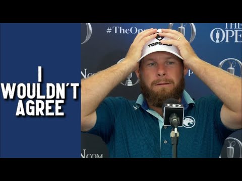 Tyrrell Hatton QUESTIONS Reporter’s Scottie Scheffler Description!