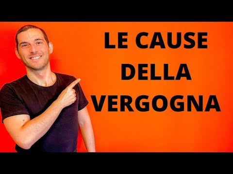Le cause  della vergogna