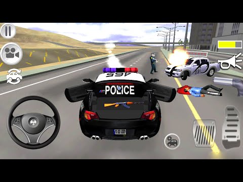 Police Car Mercedes S63 Pursuit Chase Drive Simulator #4 – Police Car Driving Android Gameplay