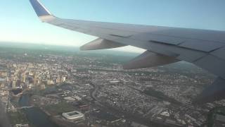 preview picture of video 'Newark - Boston on Continental Airlines Boeing 737-700 (part 1)'