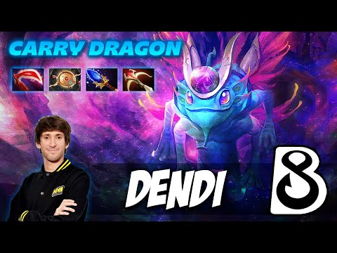 B8.Dendi Puck CARRY DRAGON - Dota 2 Pro Gameplay [Watch & Learn]