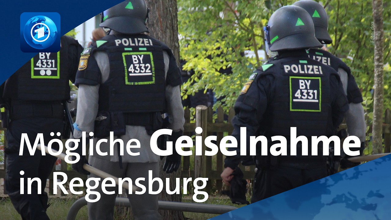 Regensburg: Mutmaßliche Geiselnahme in Bank