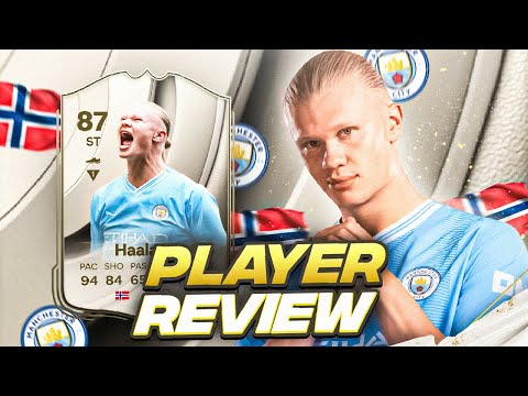 87 BEATS HAALAND PLAYER REVIEW | FC 24 Ultimate Team