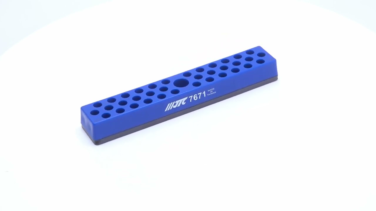 JTC7671 - 1/4 マグネットビットトレー - ○サイズ:178X32X20mm ○材質