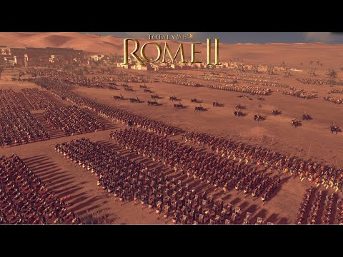 Roman Empire invades Gaul I Total War Cinematic Battle