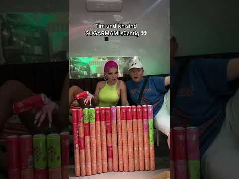 Katja Krasavice @Tim 🌮 und ich sind süchtig 👀 Welche Sorte SUGARMAMI schmeckt euch am besten? 🍓�