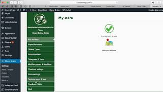 Installing Smart Online Order Plugin for Clover on your Wordpress Website