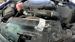 2016 Chevy Camaro 3.6LGX V-6 Thermostat Change