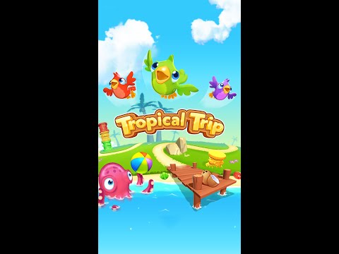 Tropical Trip - Match 3 Game Video
