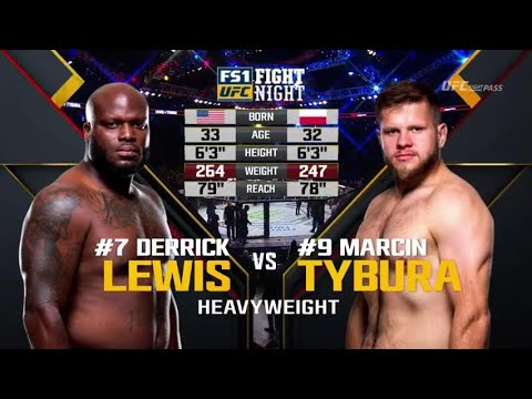 Derrick Lewis vs Marcin Tybura full fight