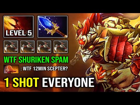 WTF 1 Shot Everyone LEVEL 5 Dagon Bounty Hunter 100% Annoying Offlane Hero Dota 2
