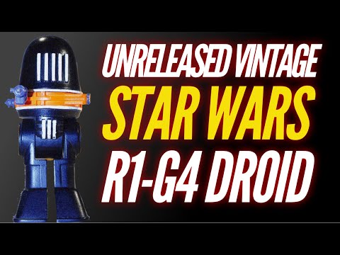 Unreleased Vintage Kenner Star Wars R1-G4 Droid!