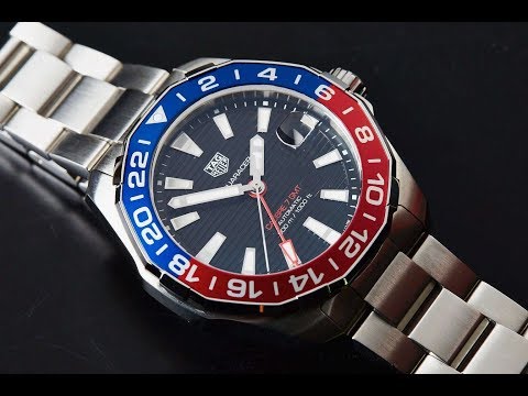 TAG Heuer Aquaracer GMT - CALIBRE 7 Automatic WAY201F.BA0927