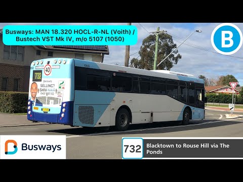 Busways: MAN 18.320 HOCL-R-NL (Voith) / Bustech VST Mk IV, m/o 5107 (1050) [Part 3]