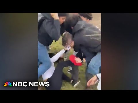 Texas man charged with assault after fight with student protesters