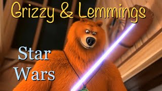 Grizzy and the Lemmings - Star Wars parody Part 1 