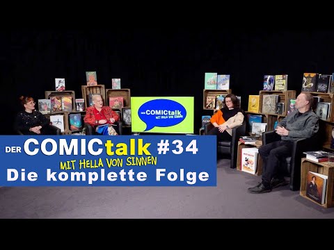 DER COMICtalk #34 Die komplette Folge