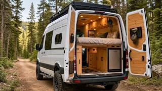 Man Builds An Amazing DIY CAMPERVAN | Start To Finish By @BudgiCamper