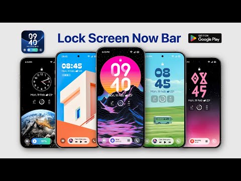 Lock Screen Now Bar