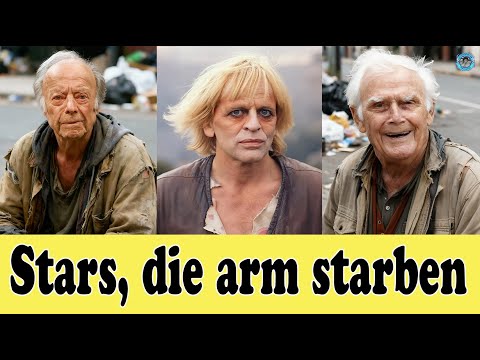 14 reiche deutsche Schauspieler starben tragisch arm und vergessen😢