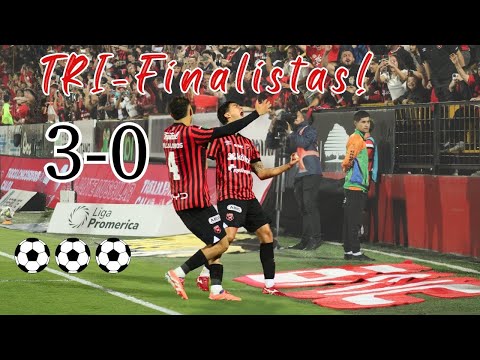 Diego Campos provocó la locura de los liguistas con su anotación 3-0