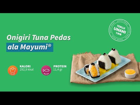 Onigiri Tuna Pedas ala Mayumi®