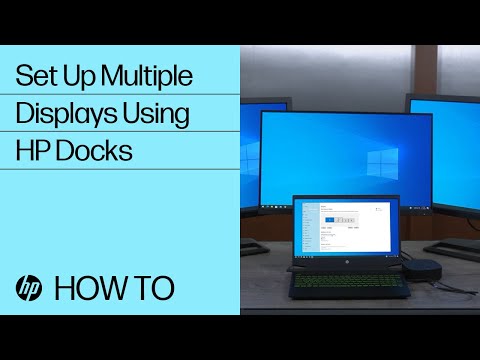 Setting Up Multiple Displays Using HP Docks | HP Docks | HP Support