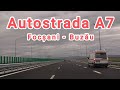 Autostrada Moldovei A7 Focsani Buzau Romania Decembrie 2024