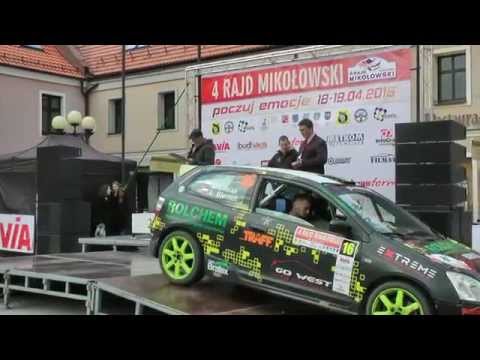 4 Rajd Mikołowski 2015 - Lesiak / Biernot - Honda Civic Type-R [MaxxSport]