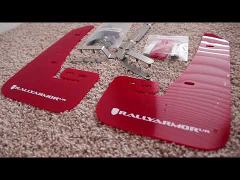 MK7 GTI Rally Armor Mud Flaps Unbox, Install, Review!