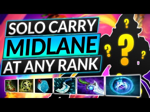 HOW to CARRY from MIDLANE at ANY RANK - BROKEN PANGOLIER - Dota 2 Guide