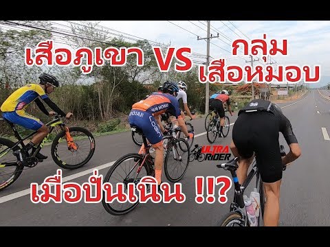 กลุ่มเสือหมอบ VS 1เสือภูเขา【ทีมชาติไทย】เมื่อวัดกันตอนขึ้นลงเนิน!!? | Ultra Rider | Cycling