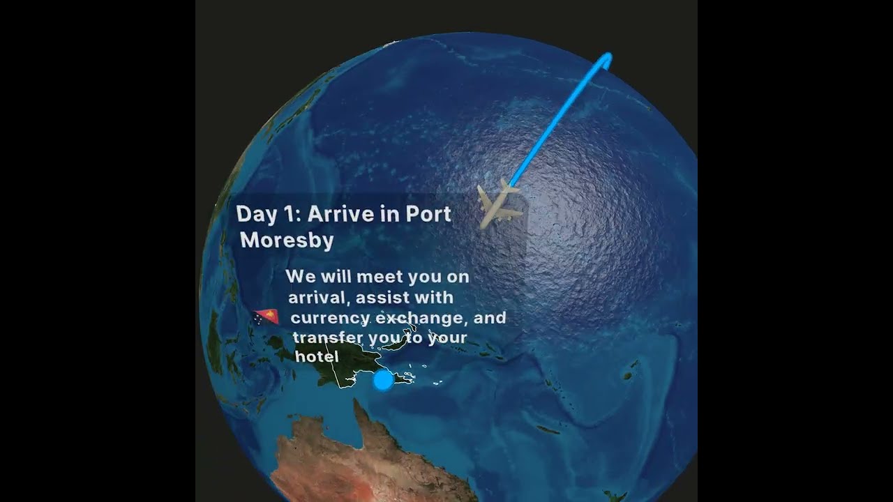 Papua New Guinea Expedition Journey