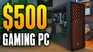 EASY $500 Gaming PC Build Guide + Benchmarks!
