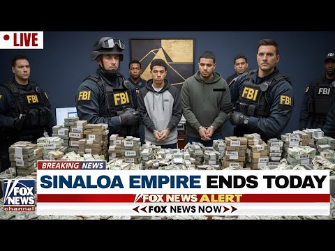 1 MIN AGO: FBI & DEA CRUSH Sinaloa Cartel — Chapitos Captured, 200 Ton Fentanyl & $15 Billion SEIZED