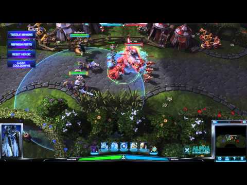 Arthas Howling Blast - Heroes of the Storm Alpha