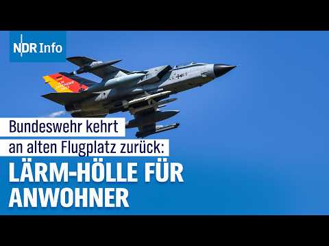 Militärflugplatz Upjever wird reaktiviert - Streit um Lärm und Aus für Windpark | NDR Info
