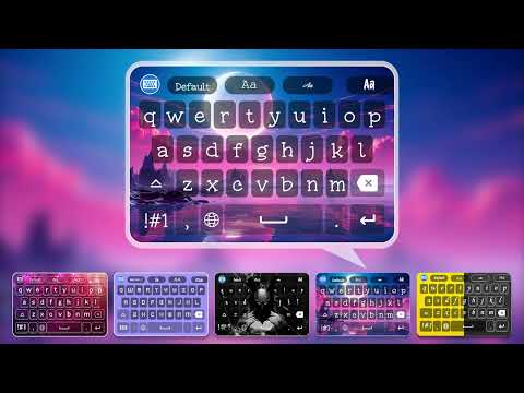 Keyboard 2026, Font Style