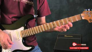 Diatonic Notes - Blues Guitar Lesson - Guitar Tricks 100