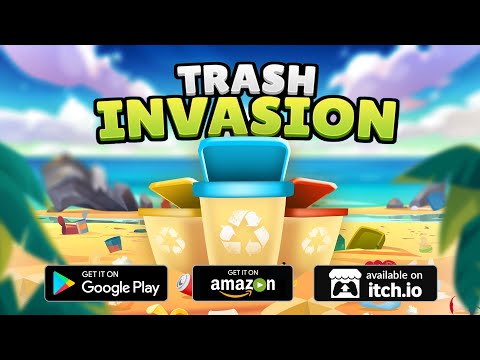 Trash Invasion: Recycling Game