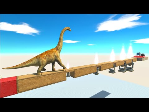 Run through each level of Jet Traps - Animal Revolt Battle Simulator