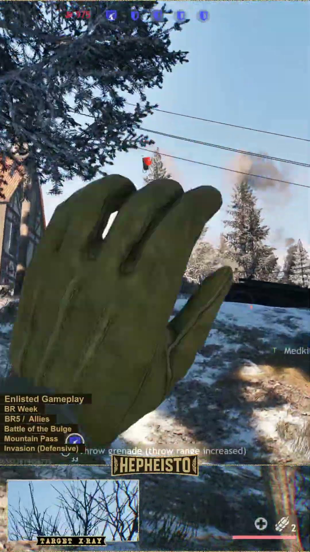 Anti Tank Gunner eliminates Panzer Tiger West with Explosion Pack