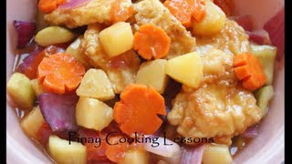 Sweet and Sour  Fish Fillet