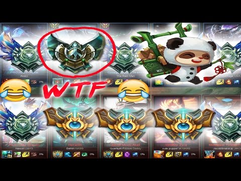 PLAT 5 VS 3 CHALLENGERS WTF? TEEMO CLIMB TO CHALLENGER!