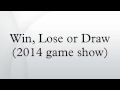 Win Lose Or Draw 2014 Game Show