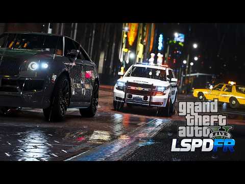 CODE 3 IN THE STORM! LSPDFR Night Patrol Disaster!