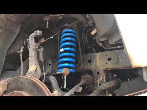 Ford Ranger PX 2014 DIY Front Suspension New Springs & Shock Absorbers Lift