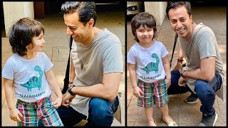 Taimur Ali Khan POSES With His New Fan SINGER Salim Merchant | Picture Goes VIRAL!