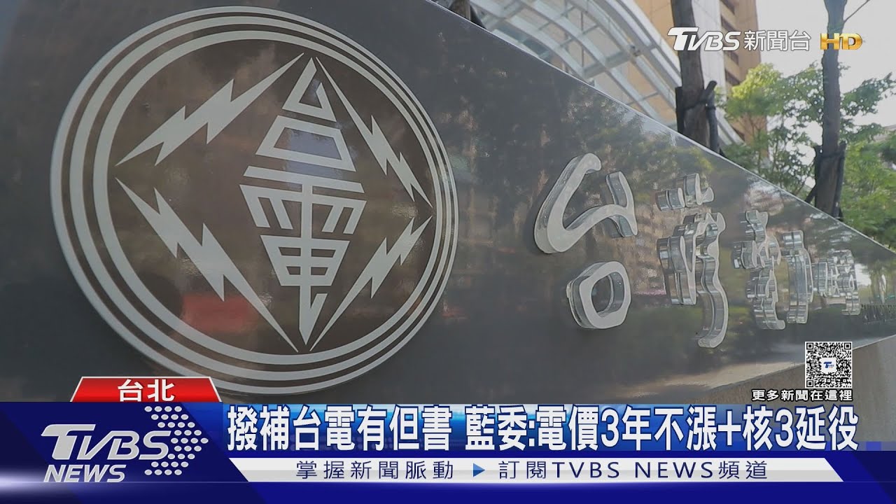 撥補台電有但書　藍委：電價3年不漲＋核3延役