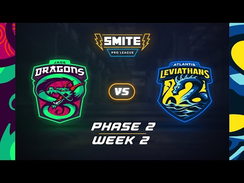 Smite Pro League: Phase 2 - Week 2 Jade Dragons Vs Leviathans